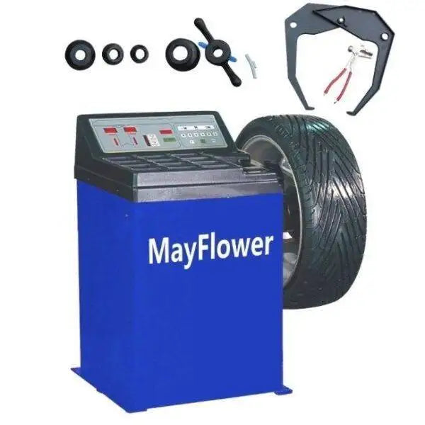 Mayflower New Wheel Balancer Tire Balancers Machine Rim Car Heavy Duty 680