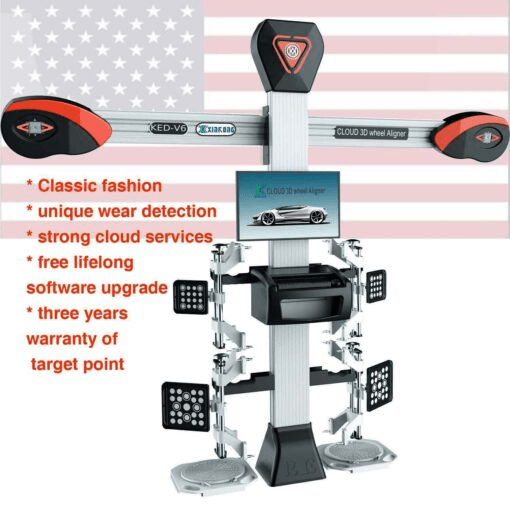 V6 wheel alignment machine 3d tire aligner system brand new