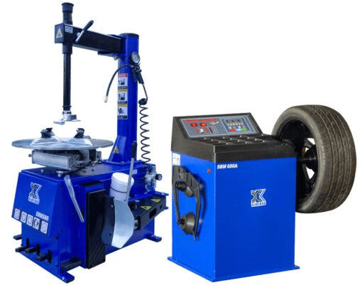 A+1.5 Hp Tire Changer & Wheel Balancer Machine Combo 580 680