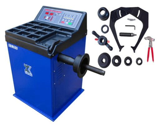 A+1.5 Hp Tire Changer & Wheel Balancer Machine Combo 580 680