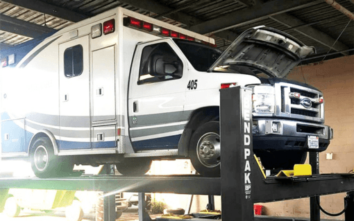 HDS-40X 40,000-lb. Capacity / Four-Post Lift / Extended