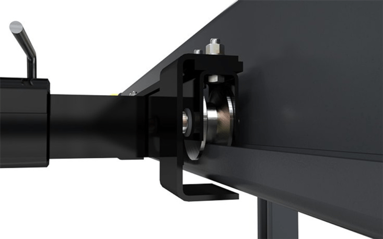 RJ6W 6,000-lb. Capacity / Rolling Bridge Jack / Easy-Roll Wheels