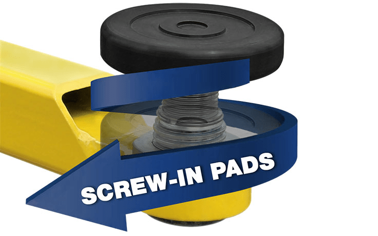 XPR-10AXLS 10,000-lb. Capacity / 2-Post Lift / Asymmetric Clearfloor / Extra Tall