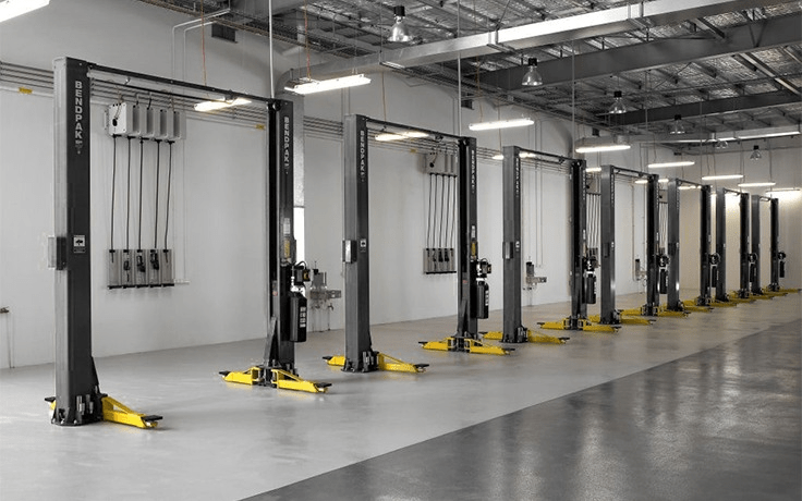 XPR-15CL 15,000-lb. Capacity / 2-Post Lift / Clearfloor / Standard Arms