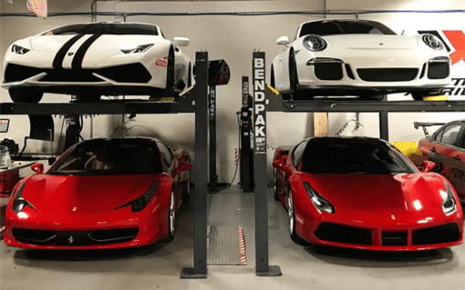 HD-7W 7,000-lb. Capacity / Wide Car Lift / High Rise