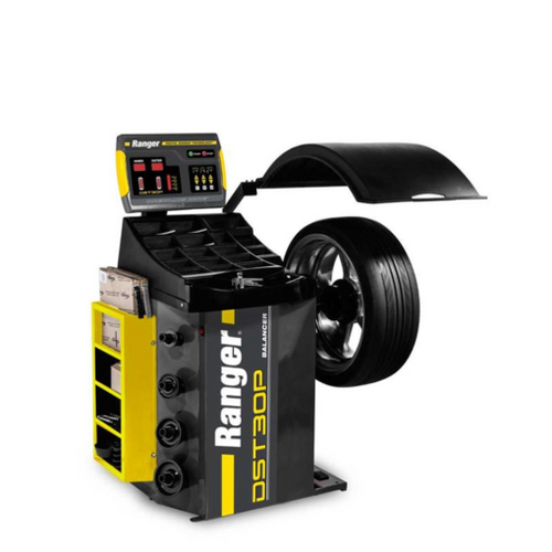 Ranger DST30P wheel balancer / 36mm shaft / 110-240v, 1-phase, 50/60hz – yellow/gray