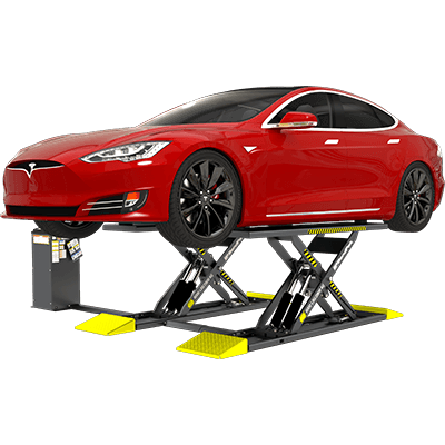 MDS-6EXT 6,000-lb. Capacity / Mid-Rise Scissor Lift / Open-Center / Extended Platform