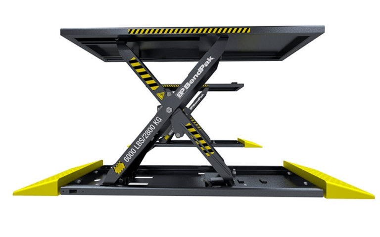 MDS-6LP 6,000-lb. Capacity / Mid-Rise Scissor Lift / Open Center