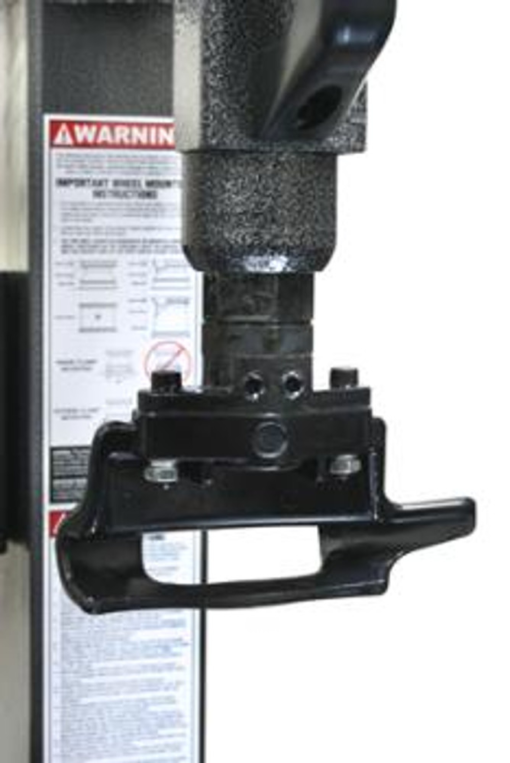 Ranger R76ATR tilt-back tire changer with assist tower – yellow/gray