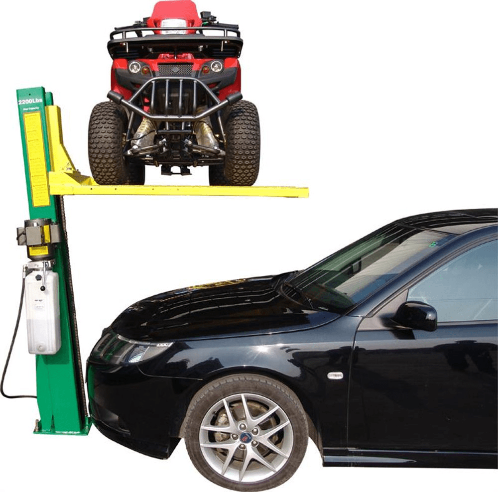 Tuxedo SC-2K single column lawn mower/ATV lift