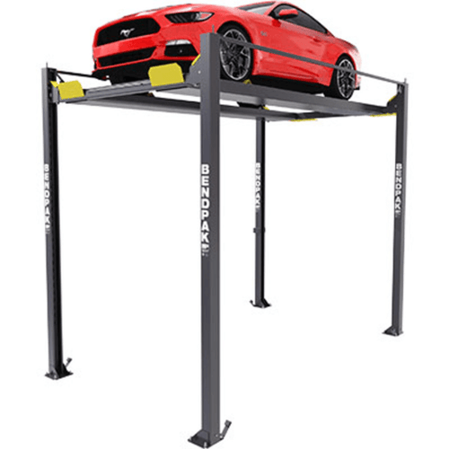 HD-7PXW 7,000lb. Capacity / Super-Tall Rise / Four-Post Lift / Vehicle Display Platform