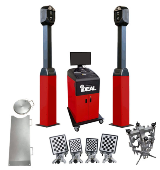 Ideal 3D heavy duty truck aligner system