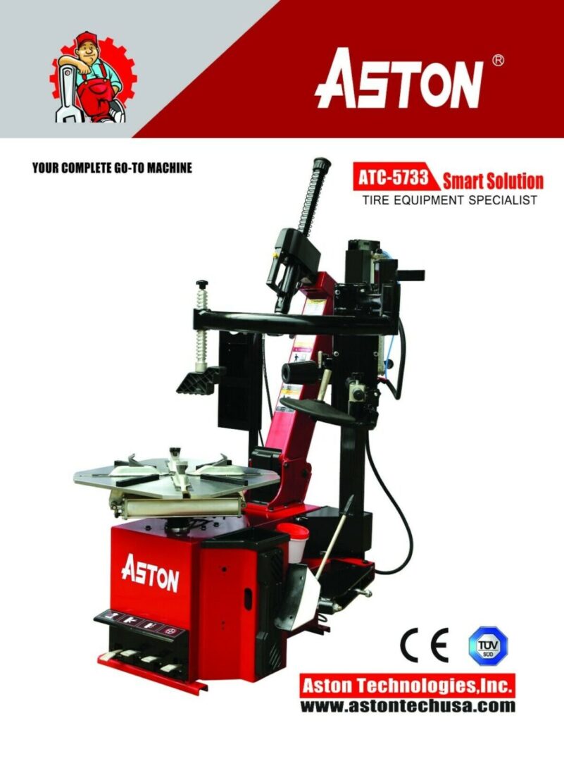 Aston Tire Changer Wheel Balancer Combo 2.0HP Stronger Motor Bead Blaster 28