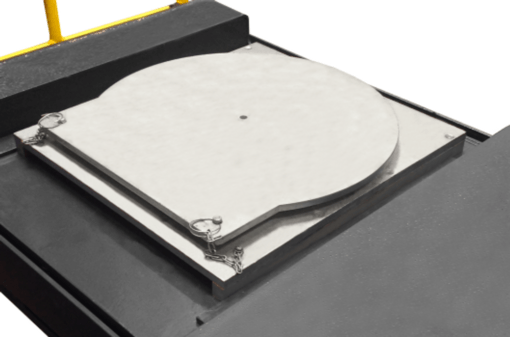 HDSO14AX 14,000-lb. Capacity / Open-Front Alignment Lift / Extended / Includes Turnplates and Slip Plates