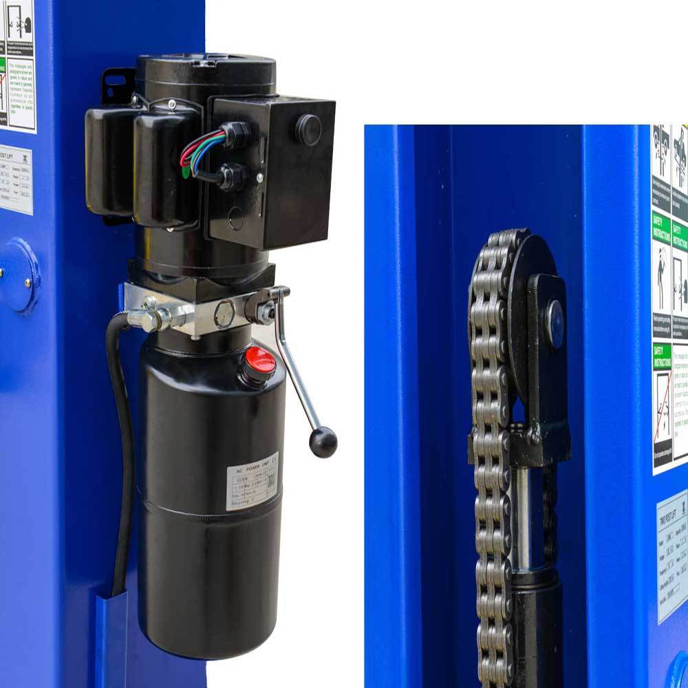 L2900 Two Post Lift 9,000 Lb Capacity Car Auto Truck Hoist 220v Or 110v