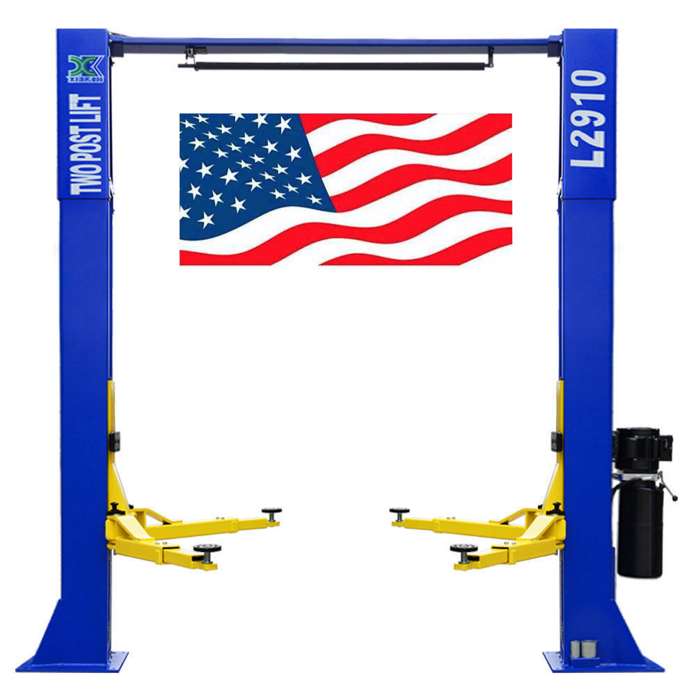 9,000 lb L2910 2 post lift car lift auto truck hoist 220V or 110V