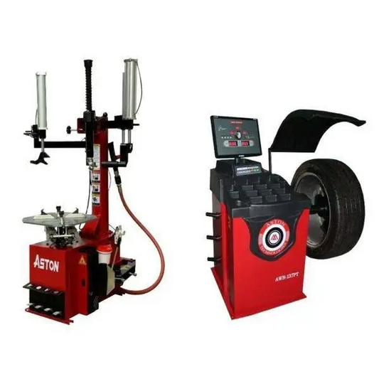 Aston 2.0hp Tire Changer Wheel Balancer Combo Self Calibration W/laser Rim 26"