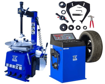 A+1.5 Hp Tire Changer & Wheel Balancer Machine Combo 580 680