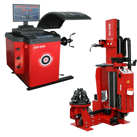 Aston Truck Tire Changer Wheel Balancer Combo Machine Fully Automatic 4.0Hp 42″
