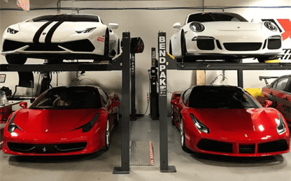 HD-7W 7,000-lb. Capacity / Wide Car Lift / High Rise