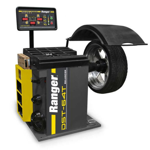 Ranger DST-64T wheel balancer / 3d quick-touch datawand / 36 mm shaft – yellow/gray