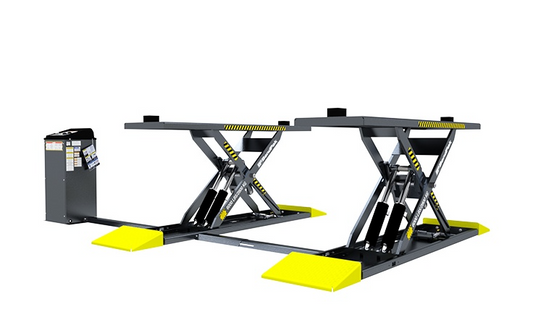 MDS-6EXT 6,000-lb. Capacity / Mid-Rise Scissor Lift / Open-Center / Extended Platform
