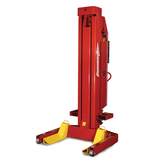 Forward lift 13,000 lb capacity mobile column sets