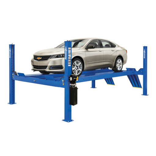 Forward lift CR14-EL 14,000 lb. ali certified four-post lift – 215” max wheelbase