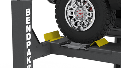 HDSO14AX 14,000-lb. Capacity / Open-Front Alignment Lift / Extended / Includes Turnplates and Slip Plates
