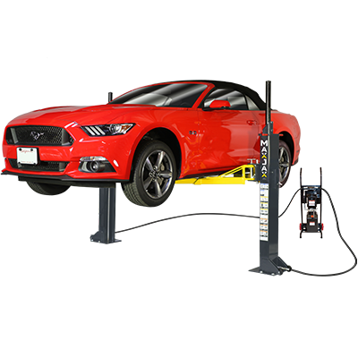MaxJax M6K 6,000-lb. Capacity / 50.5″ Max. Lift Height / 4.5″ Min. Lift Height / 89.5″ Overall Height