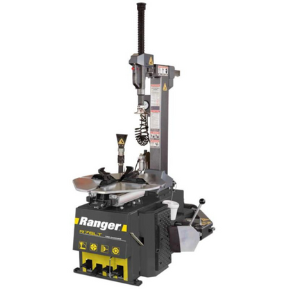 Ranger R76LT tilt-back tire changer / 30" capacity – yellow/gray