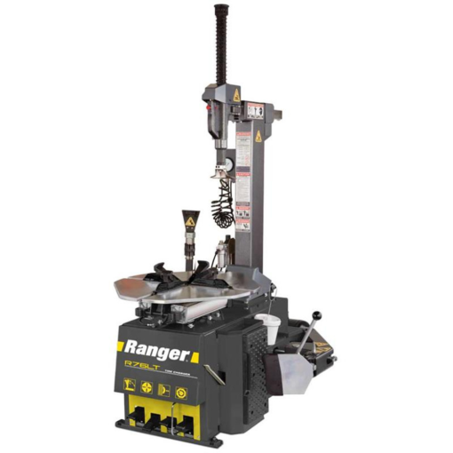 Ranger R76LT tilt-back tire changer / 30" capacity – yellow/gray
