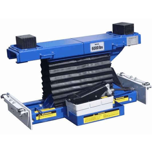 Tuxedo RAJ-6K-L rolling air jack 6,000 lb. capacity – on the rail – air / hyd – low mount