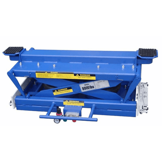 Tuxedo RAJ-8K-L rolling air jack 8,000 lb. capacity – on the rail – air bag – low mount