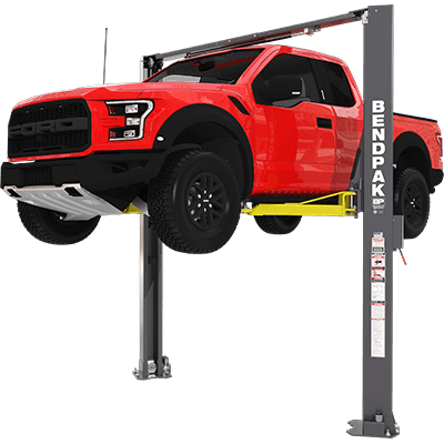 XPR-10AXLS 10,000-lb. Capacity / 2-Post Lift / Asymmetric Clearfloor / Extra Tall