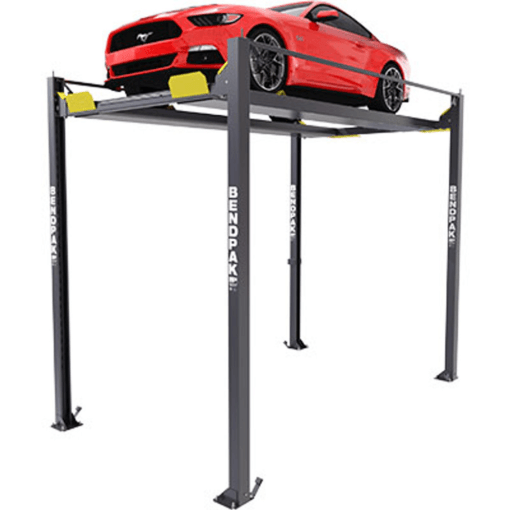 HD-7PXW 7,000lb. Capacity / Super-Tall Rise / Four-Post Lift / Vehicle Display Platform