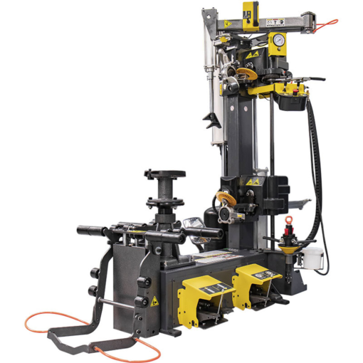 Ranger RV1 wheel guardian touchless tire changer – yellow/gray