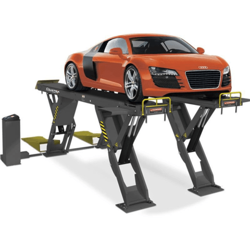 XR-12000AL 12,000-lb. Capacity / Quatra™ Scissors Alignment Lift / Includes Turnplates and Slip Plates